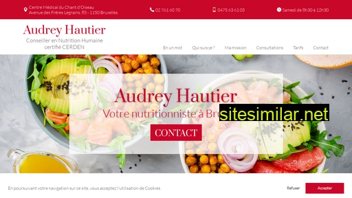 audrey-hautier-nutrition.be alternative sites