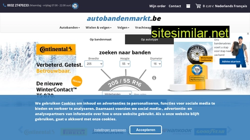 autobandenmarkt.be alternative sites