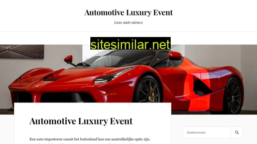 automotive-luxury-event.be alternative sites