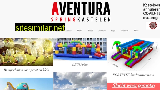 aventura-springkastelen.be alternative sites