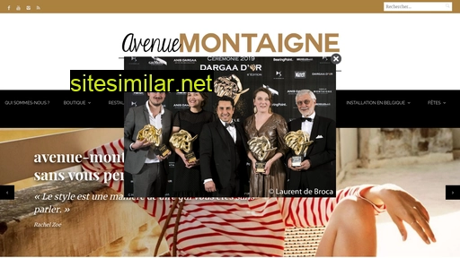 avenue-montaigne.be alternative sites
