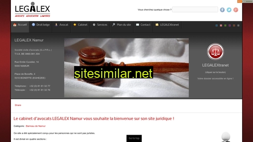avocats-legalex-namur.be alternative sites