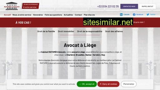 avocats-rathmes.be alternative sites