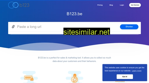 b123.be alternative sites
