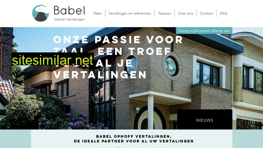 babel-ophoff.be alternative sites