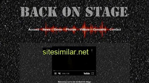 back-on-stage.be alternative sites