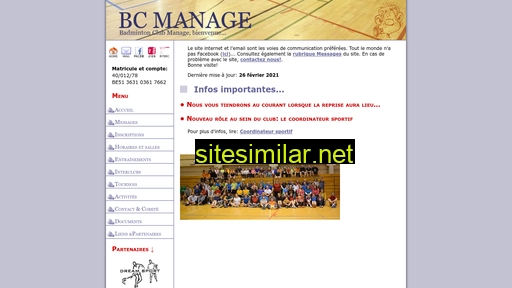 badmintonclubmanage.be alternative sites