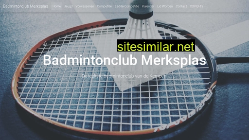 badmintonmerksplas.be alternative sites