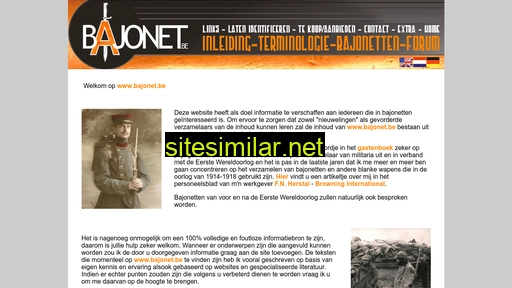 bajonet.be alternative sites