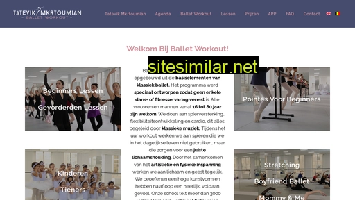 balletworkout.be alternative sites