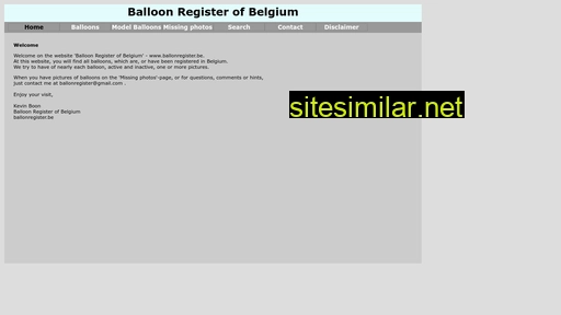 ballonregister.be alternative sites