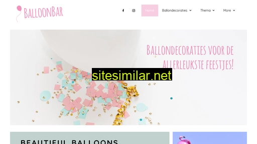 balloonbar.be alternative sites