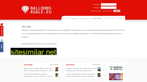 balloons4sale.be alternative sites