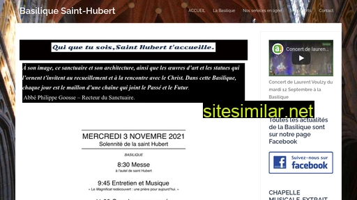 basilique-sainthubert.be alternative sites