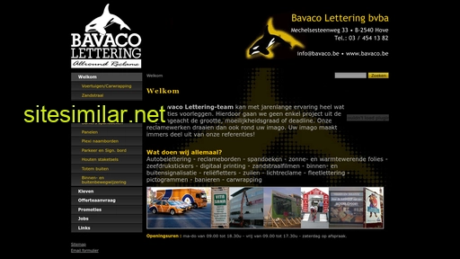 bavaco.be alternative sites