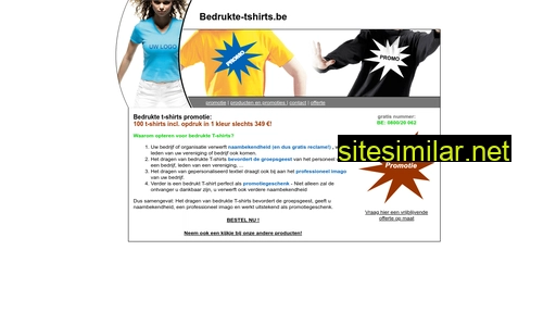 bedrukte-tshirts.be alternative sites