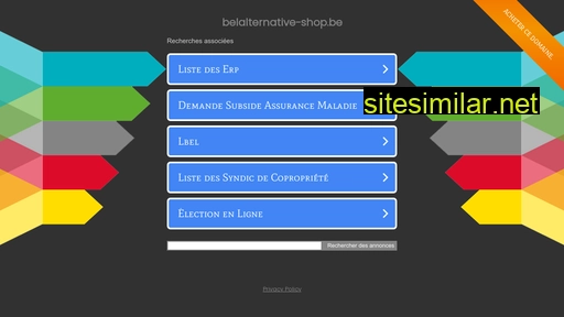 Belalternative-shop similar sites