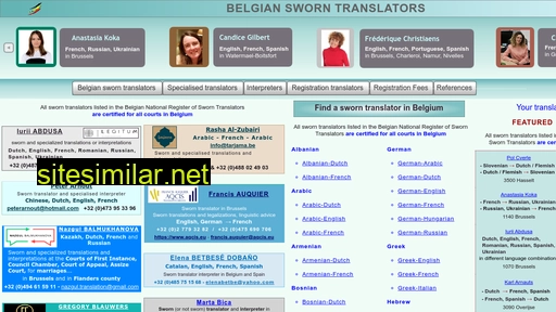 belgian-sworn-translator.be alternative sites