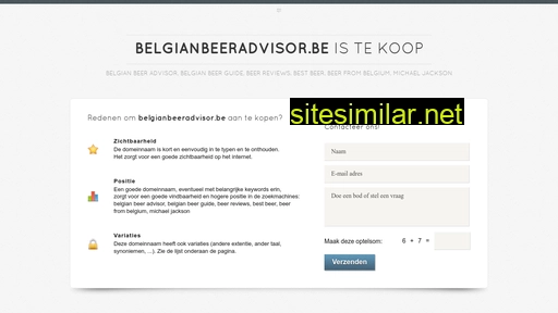 belgianbeeradvisor.be alternative sites