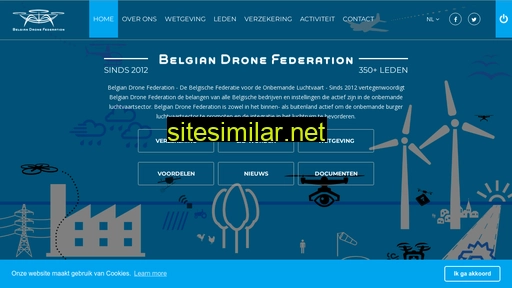 belgiandronefederation.be alternative sites