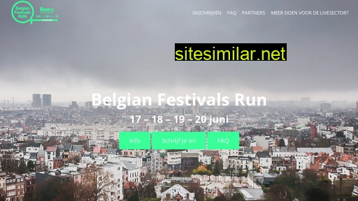 belgianfestivalsrun.be alternative sites