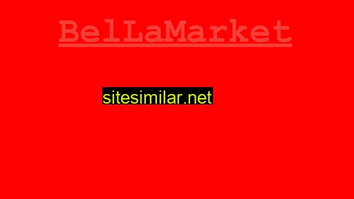 bellamarket.be alternative sites