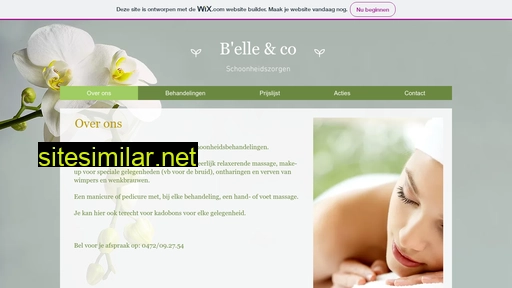 belleandco.be alternative sites