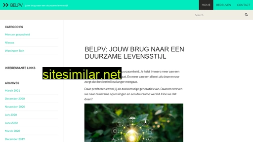 belpv.be alternative sites