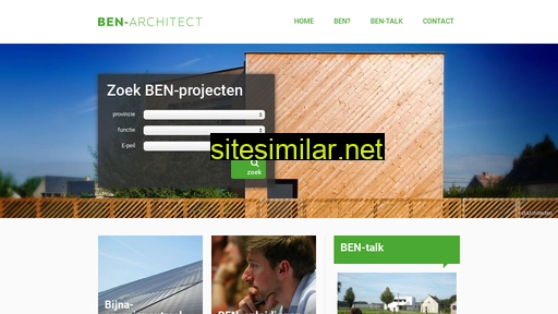 ben-architect.be alternative sites