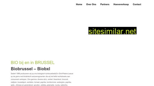 Biobrussel-biobxl similar sites