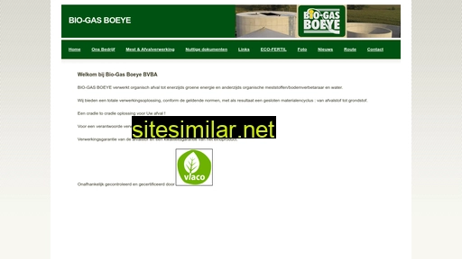 biogasboeye.be alternative sites