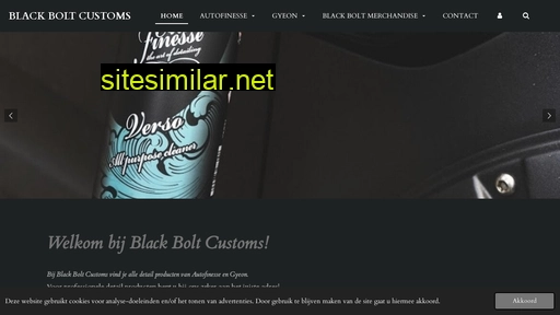 blackboltcustoms.be alternative sites