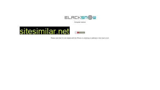 blacksnow.be alternative sites