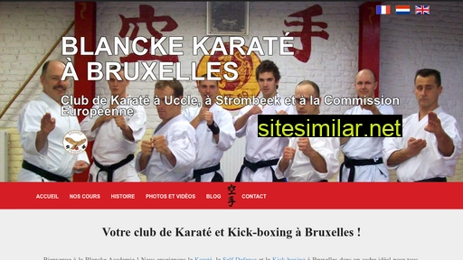 blancke-karate.be alternative sites