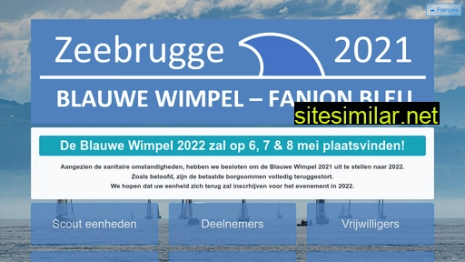 blauwewimpel2021.be alternative sites