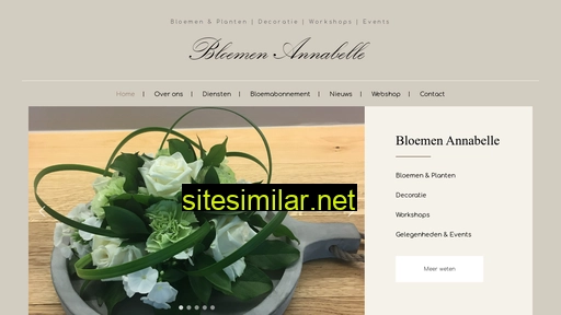 bloemenannabelle.be alternative sites