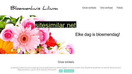 bloemenhuislilium.be alternative sites