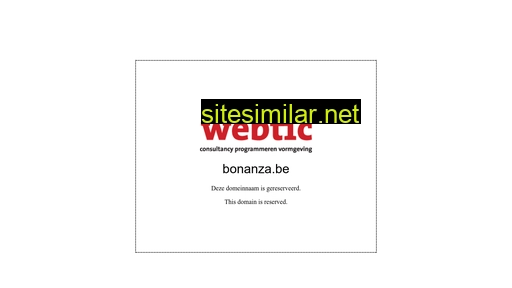 bonanza.be alternative sites