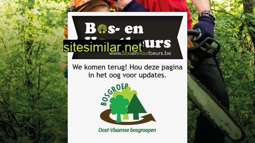 bosenhoutbeurs.be alternative sites