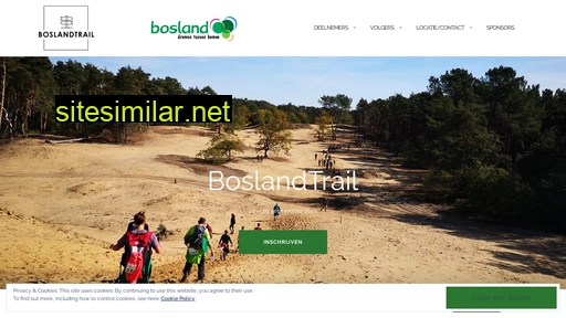 boslandtrail.be alternative sites