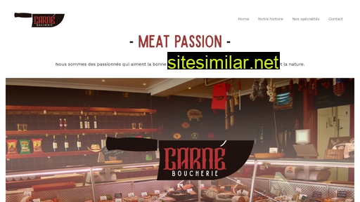 Boucherie-carne similar sites