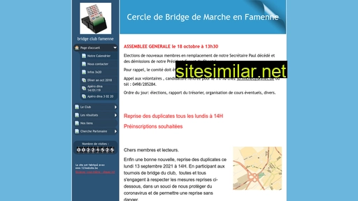 Bridgeclubfamenne similar sites