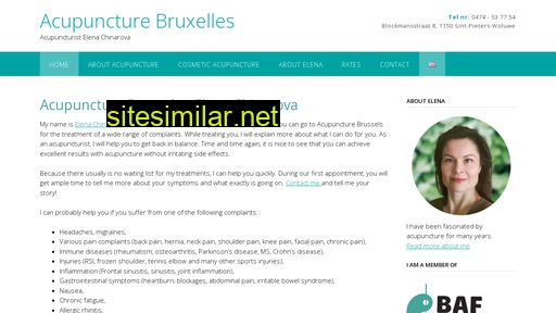 Bruxelles-acupuncture similar sites
