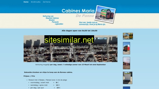 cabinemaria.be alternative sites