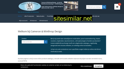 cameron-winthrop-design.be alternative sites