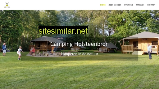 campingholsteenbron.be alternative sites