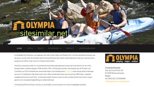 campingolympia.be alternative sites