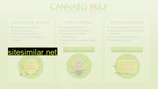 cannabishulp.be alternative sites