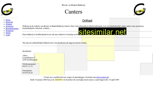 canters.be alternative sites