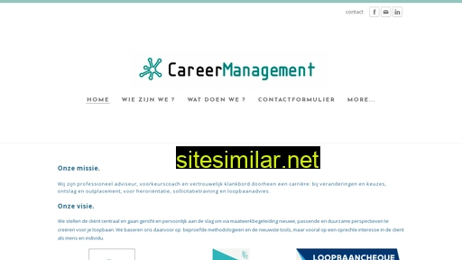 careermanagement.be alternative sites